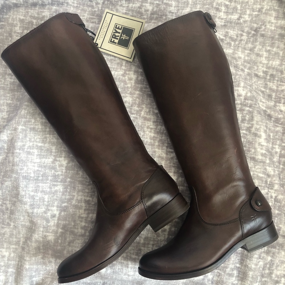 Frye Melissa Button Back Zip Boot